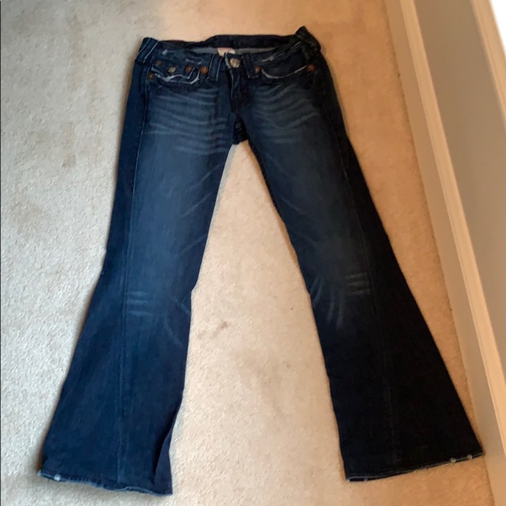 True Religion flare Joey Big T jeans